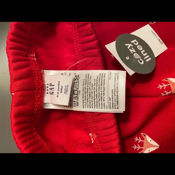 NWT***Baby Gap Christmas/Winter Pants - Picture 3 of 5
